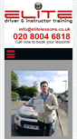 Mobile Screenshot of elitelessons.co.uk